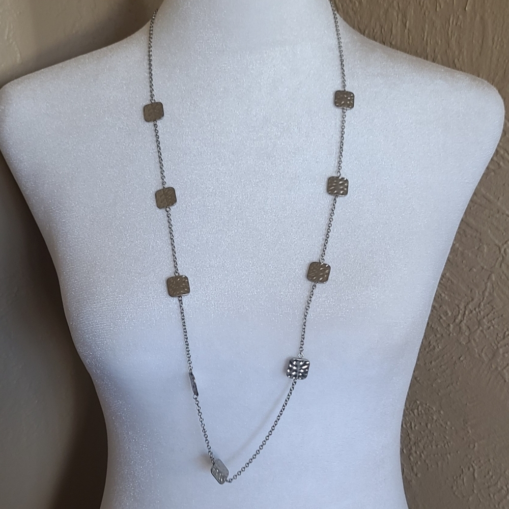 2 For $10 Charming Charlie Elegant Silver Necklace
